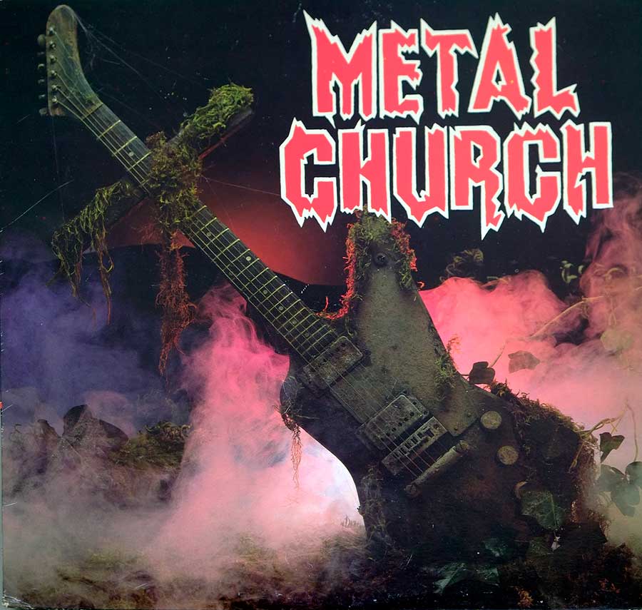 METAL CHURCH - Self-Titled Canada Banzai Records Debut Album  12" Vinyl LP Album front cover https://vinyl-records.nl
