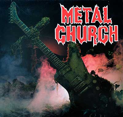 Thumbnail of METAL CHURCH - S/T self-titled ( Elektra ) 12" Vinyl LP album front cover