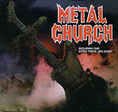 Thumbnail of METAL CHURCH - S/T Self-Titled ( incl Big Guns ) 12" Vinyl LP album front cover