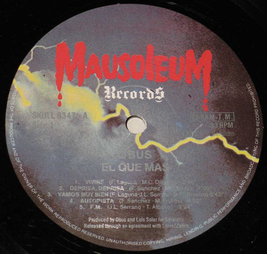 High Resolution Photo #10 OBUS - El Que Mas https://vinyl-records.nl 