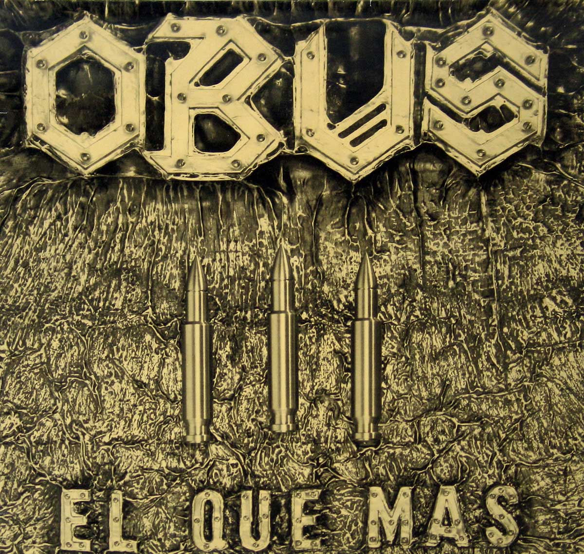 large album front cover photo of: OBUS - EL QUE MAS 