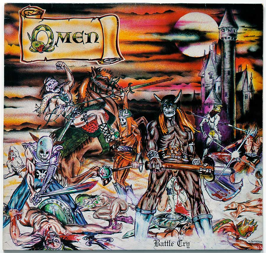 large album front cover photo of: Omen's Battle Cry