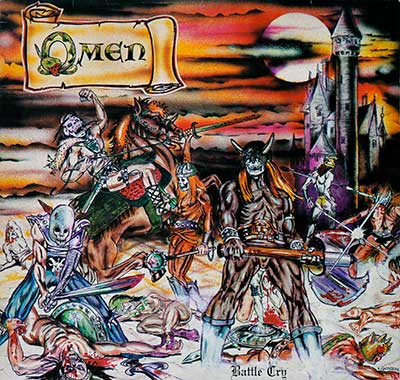 OMEN - Battle Cry (Roadrunner RR 9818)  12" LP