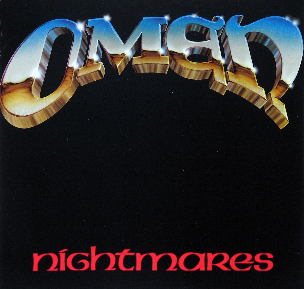 Photo of Front Cover of the album Nightmares by OMEN  