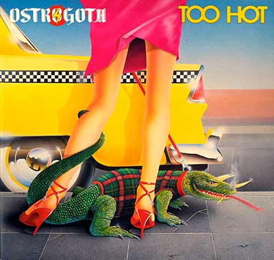 Thumbnail of OSTROGOTH - Too Hot 12" Vinyl LP Record album front cover