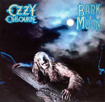 OZZY OSBOURNE - Bark At The Moon album front cover