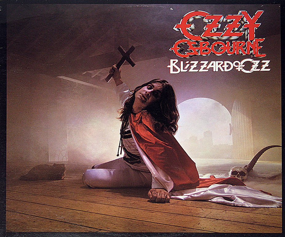 High Resolution Photo of OZZY OSBOURNE BLIZZARD OF OZZ JET Records 