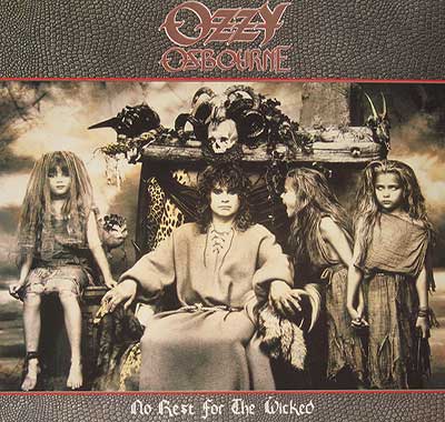 OZZY OSBOURNE -   No Rest For The Wicked album front cover