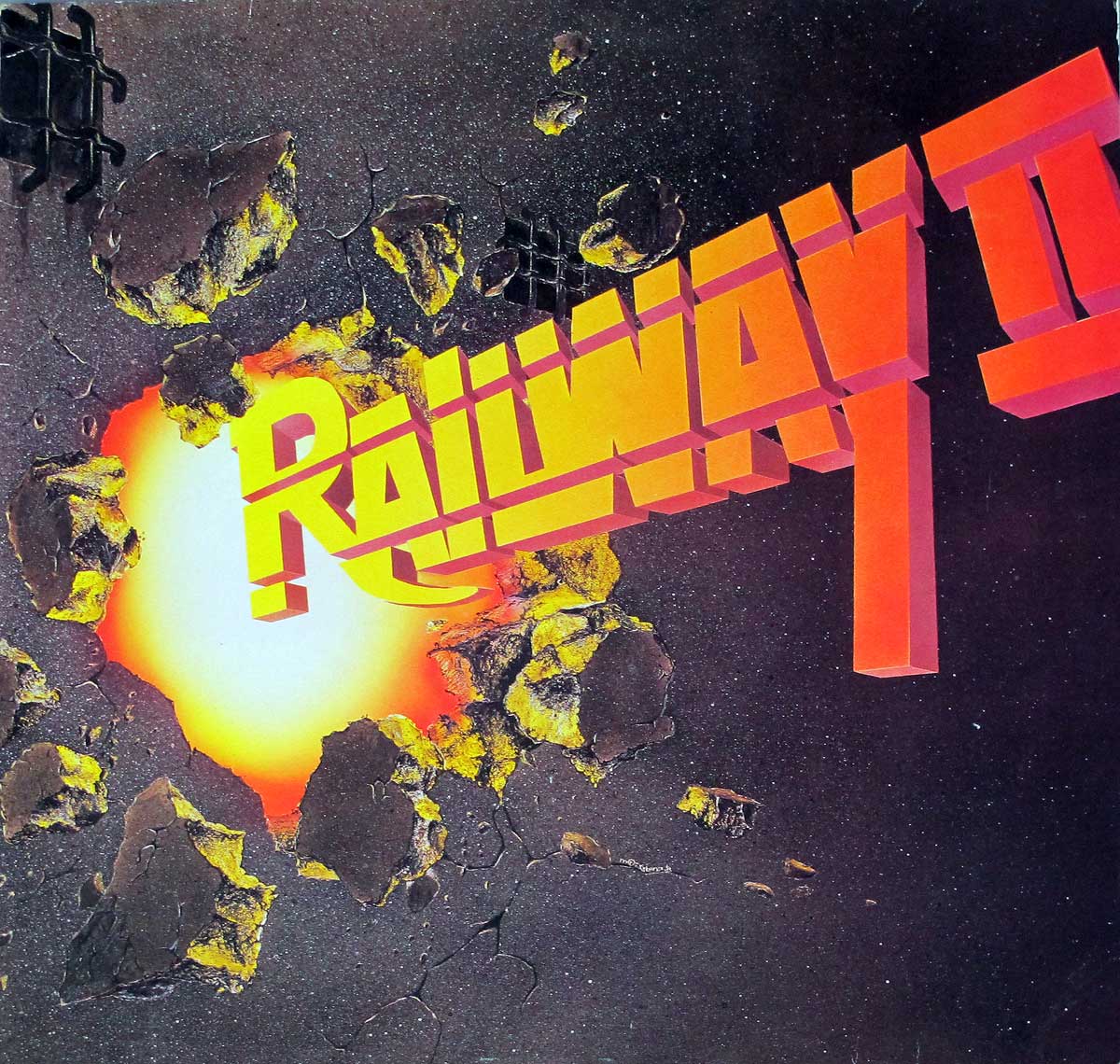 High Resolution Photo Album Front Cover of RAILWAY - Railway II https://vinyl-records.nl