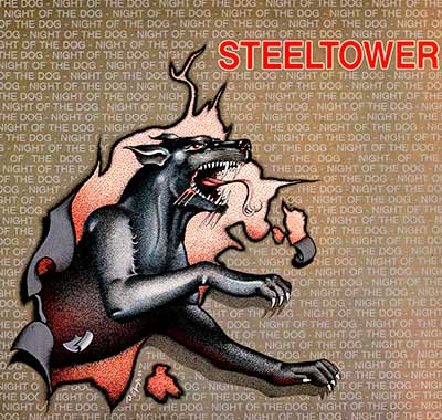 Thumbnail of STEELTOWER - Night Of The Dog (Teutonic Metal) 12" VINYL LP ALBUM album front cover