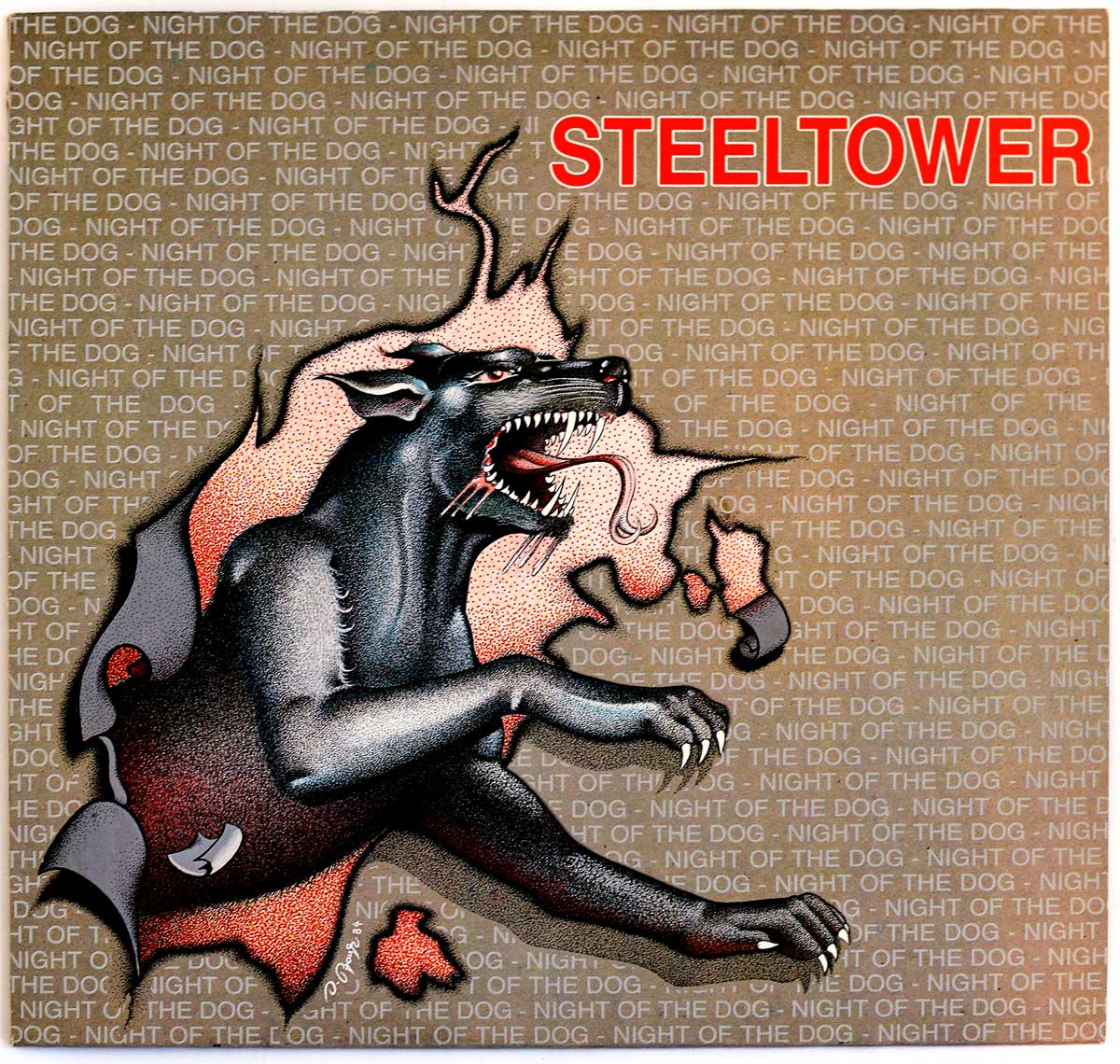 large album front cover photo of: STEELTOWER Night of the Dog