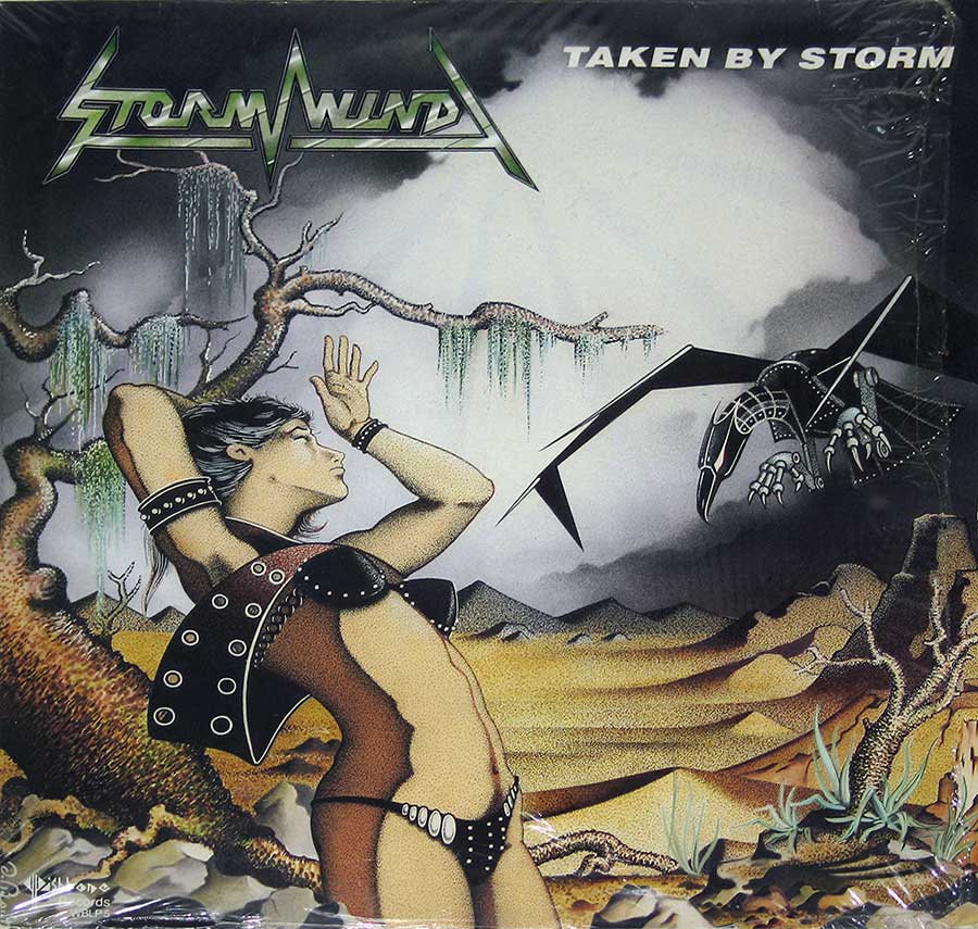 STORMWIND - Taken By Storm Wishbone Records 12" Vinyl LP Album front cover https://vinyl-records.nl