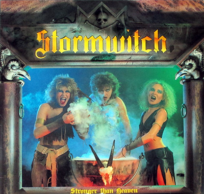 STORMWITCH - Stronger Than Heaven  album front cover vinyl record