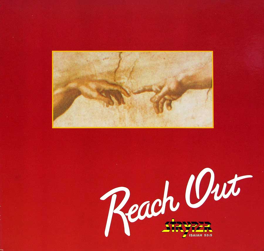 Front Cover Photo Of STRYPER - Reach Out 12" Vinyl LP Album