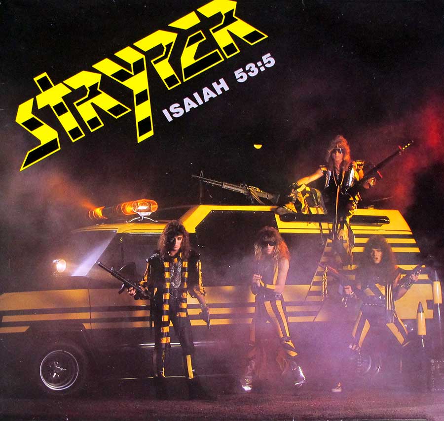 Front Cover Photo Of STRYPER - Soldiers under Command 12" Vinyl LP Album