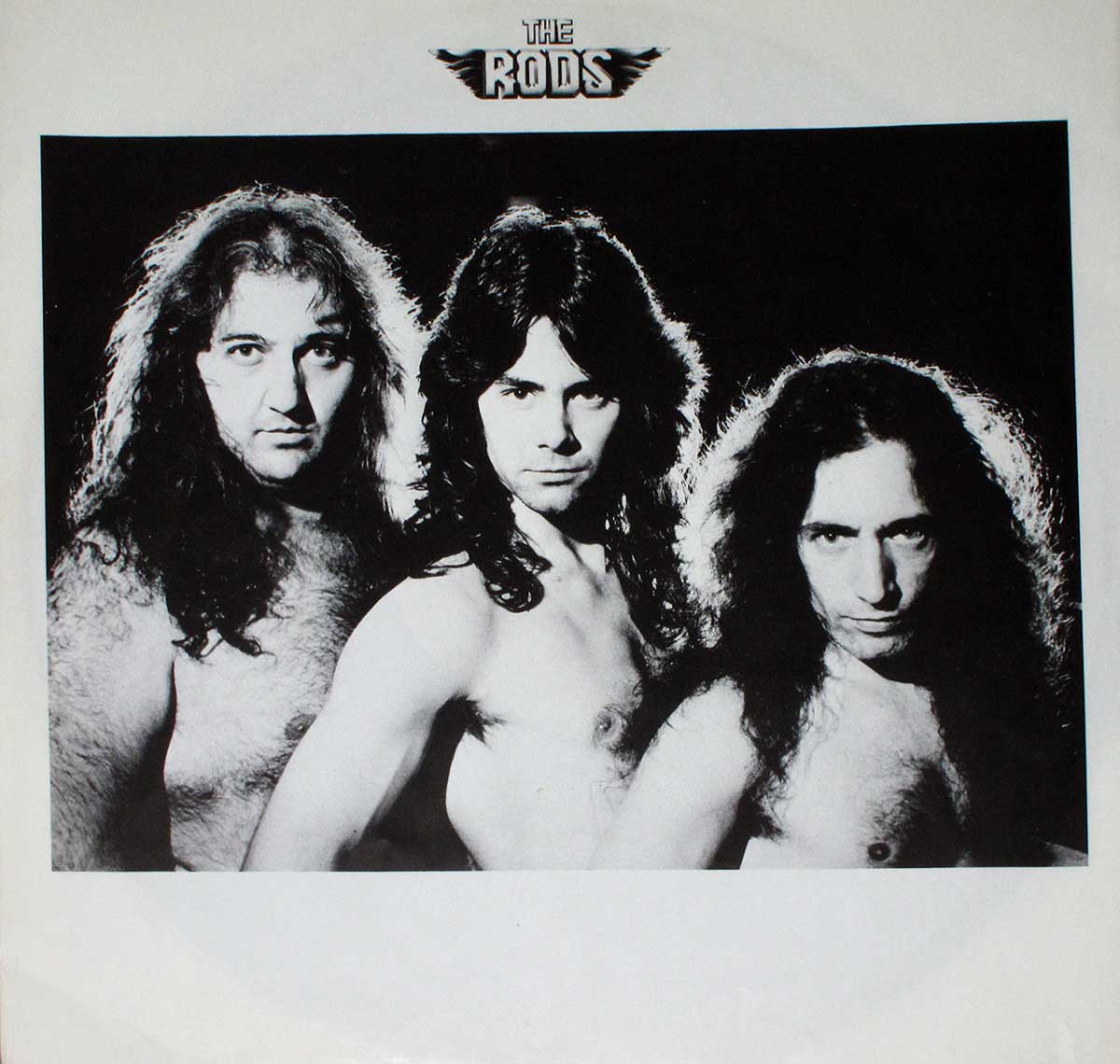 High Resolution Photo  of the  Original Custom Inner Sleeve (OIS) #1 of The RODS - Let Them Eat Metal https://vinyl-records.nl