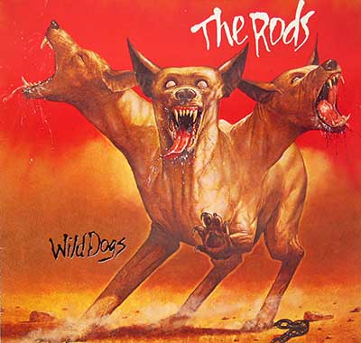 THE RODS - Wild Dogs album front cover vinyl lp album https://vinyl-records.nl