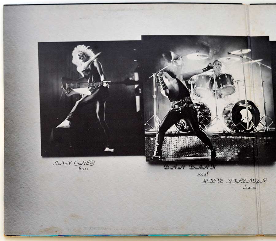 Photo of the left page inside cover TORCH - Self-Titled Gatefold TANDAN ORIG SWEDEN 
