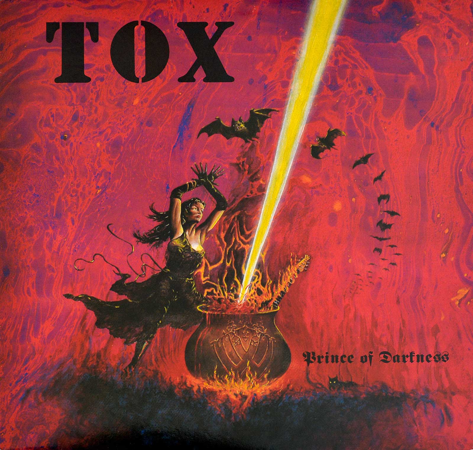 High Quality Photo of Album Front Cover  "TOX - Prince Of Darkness Skull"