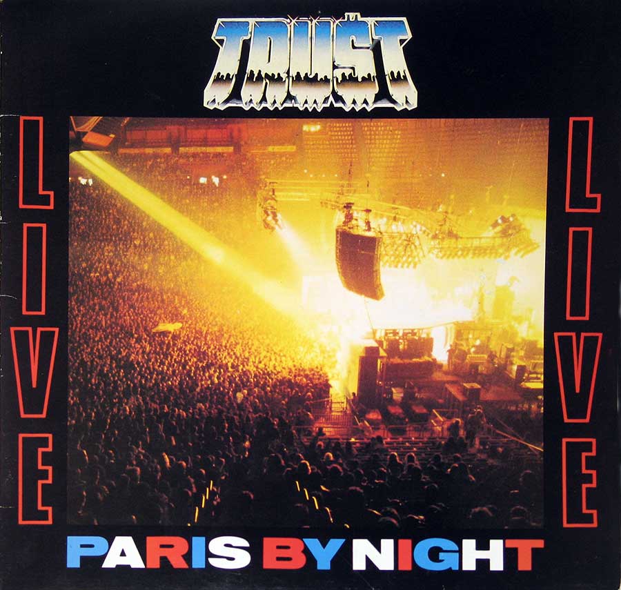 Trust Paris by Night Live - Photo of Front Cover 