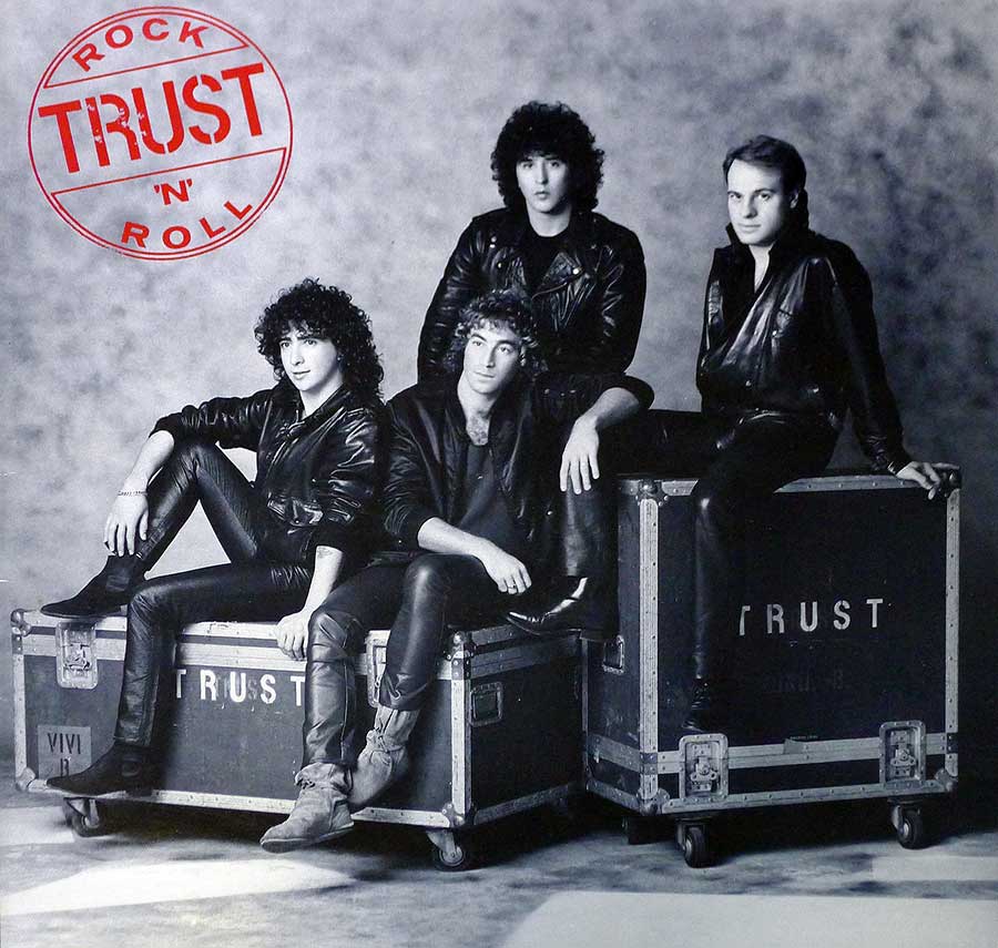 High Quality Photo of Album Front Cover  "TRUST - Rock 'n' Roll"