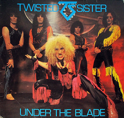 Thumbnail of TWISTED SISTER - Under the Blade album front cover