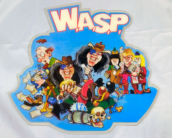 Album Front cover Photo of WASP - The Real Me Shaped Disc https://vinyl-records.nl/