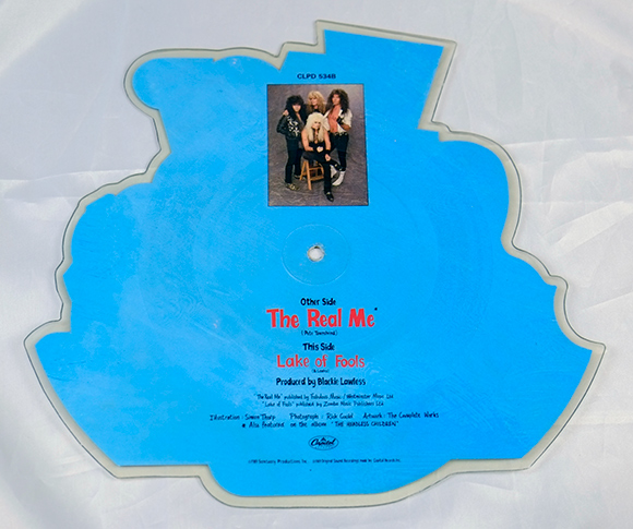 WASP The Real Me Shape PICTURE Disc VINYL    Album