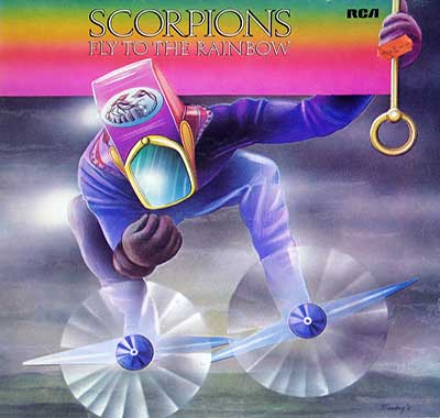 SCORPIONS - Fly to the Rainbow album front cover