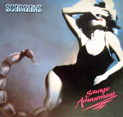 SCORPIONS - Savage Amusement album front cover