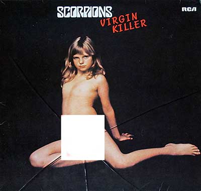 Thumbnail of SCORPIONS - Virgin Killer Uncensored First German pressing  album front cover