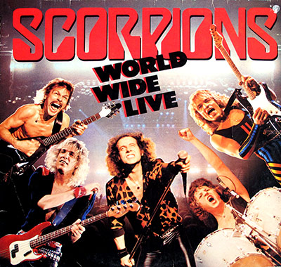 Thumbnail of SCORPIONS - World Wide Live album front cover