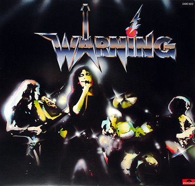 WARNING - Self-Titled album front cover vinyl record