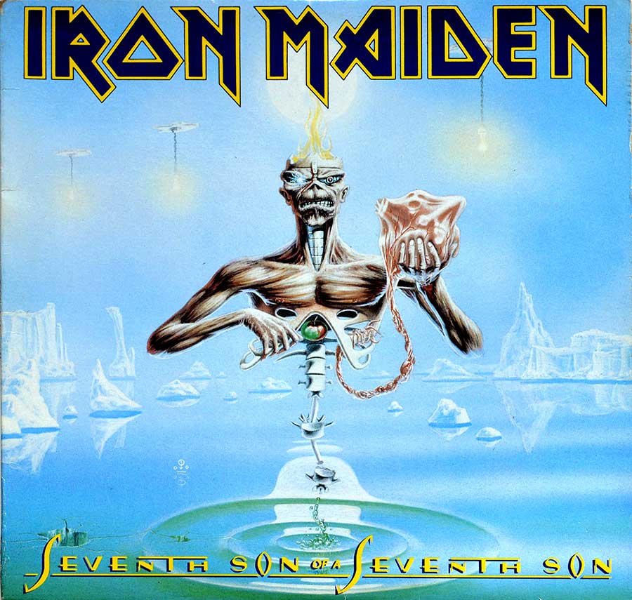 IRON MAIDEN - Seventh Son Of A Seventh Son Canada 12" Vinyl LP Album  front cover https://vinyl-records.nl