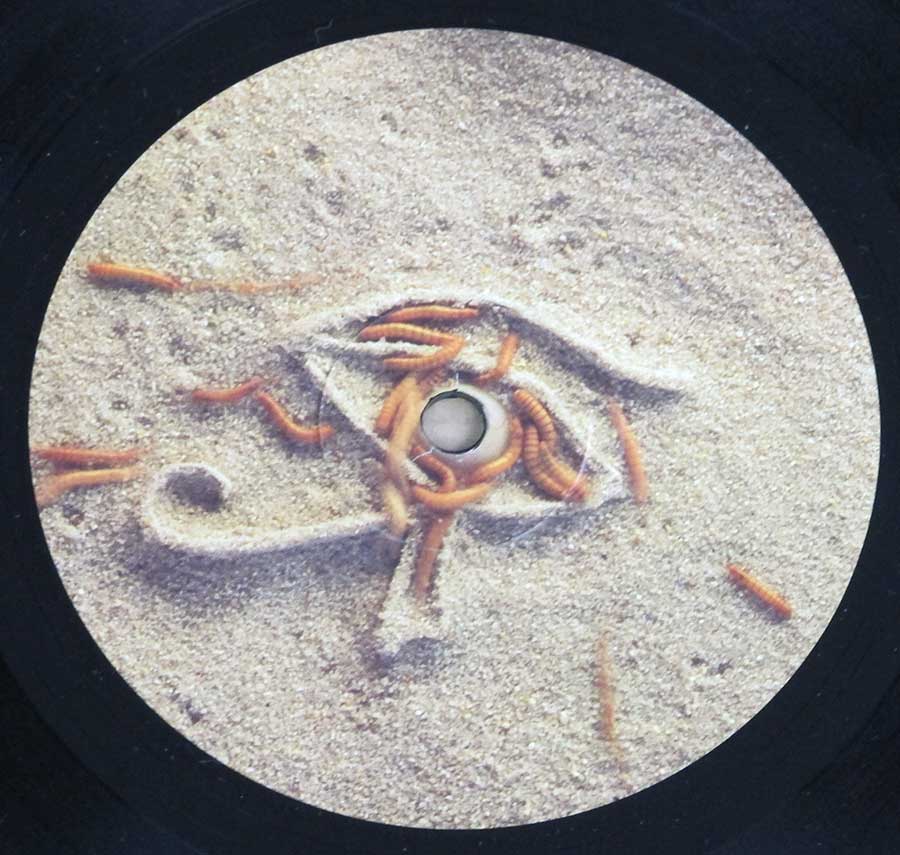 IRON MAIDEN - Powerslave Eec Release Gatefold 12" LP Album enlarged record label