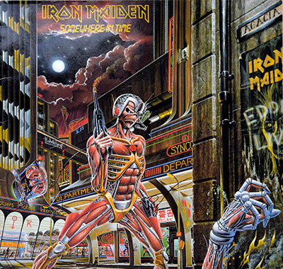 Thumbnail Of  IRON MAIDEN - Somewhere In Time Europe album front cover
