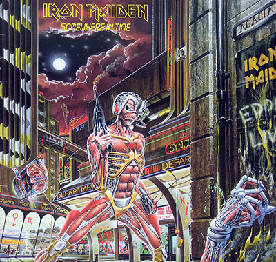 Thumbnail Of  IRON MAIDEN - Somewhere In Time france album front cover