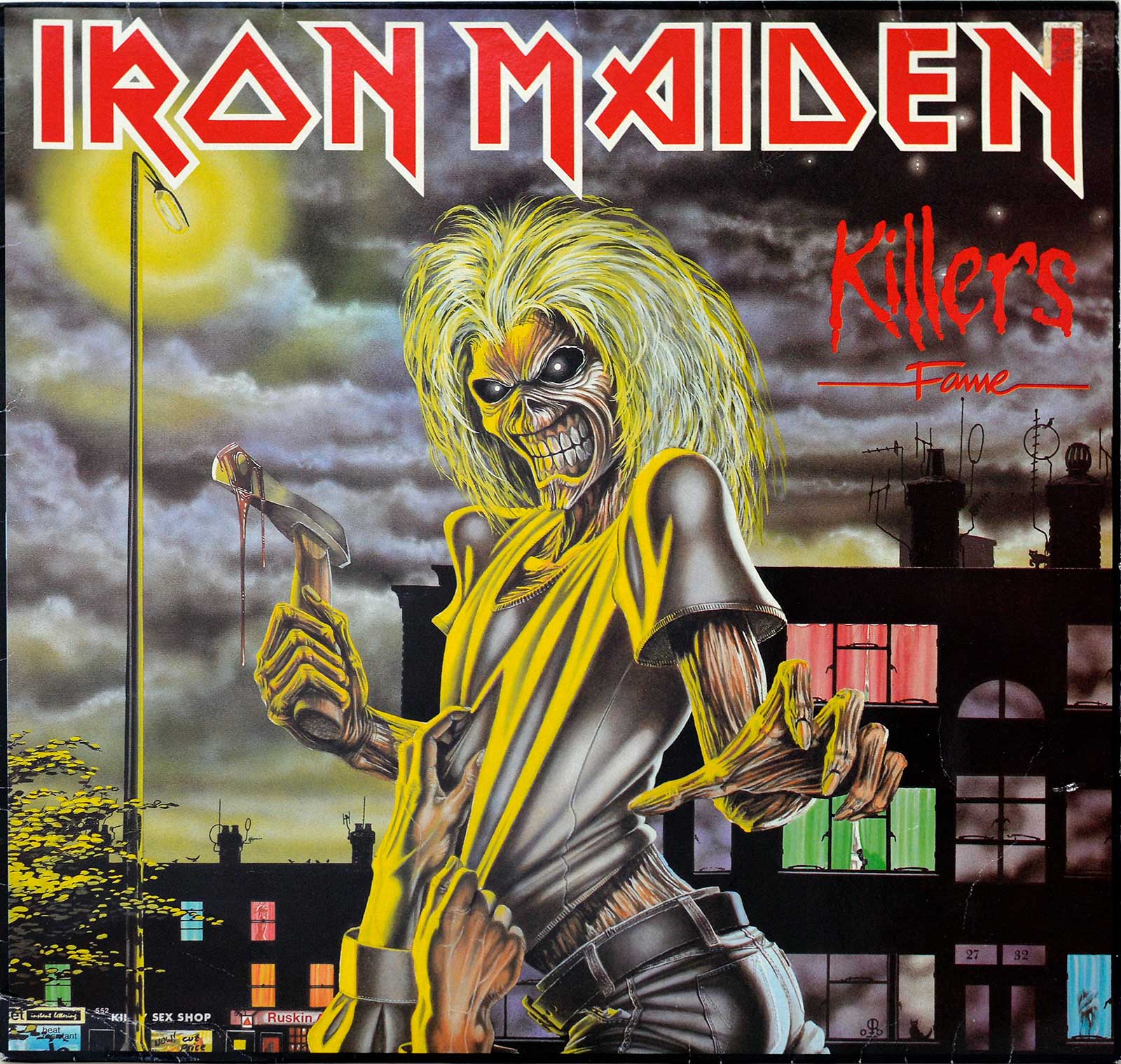 Album Front Cover Photo of IRON MAIDEN - Killers Fame Germany 