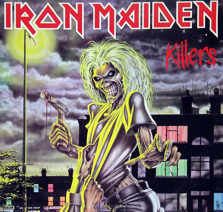 Front Cover Photo Of IRON MAIDEN - Killers ( Germany )