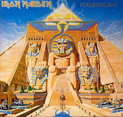 Thumbnail Of  IRON MAIDEN - Powerslave (Germany, Europe)  album front cover
