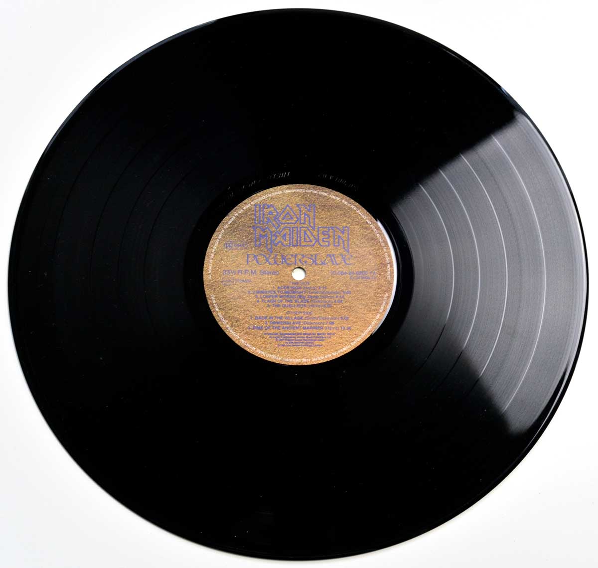 Photo of "IRON MAIDEN - Powerslave OIS EU DE" 12" LP Record - Side Two: