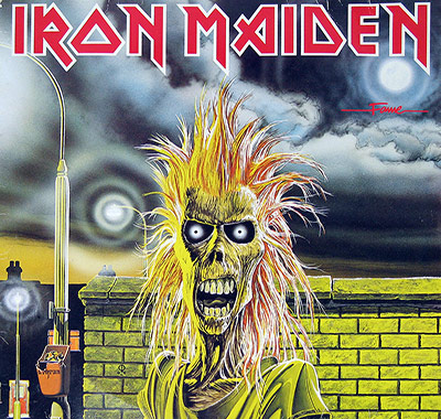  IRON MAIDEN - Iron Maiden (Self-titled , Germany) 