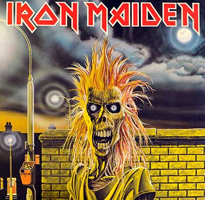 Photo of Iron Maiden first album