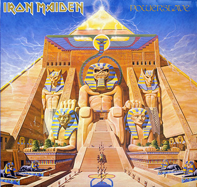 Thumbnail Of   IRON MAIDEN - Powerslave (Netherlands, Europe) album front cover