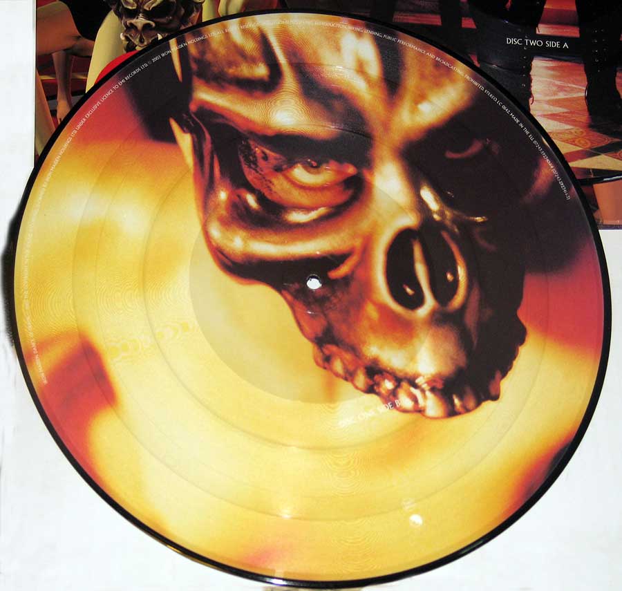Photo of Side One of IRON MAIDEN - Dance of Death (Double 2x12" Picture Disc) 
