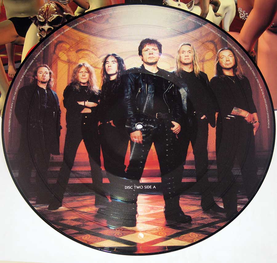 Photo of Side Four of IRON MAIDEN - Dance of Death (Double 2x12" Picture Disc) 