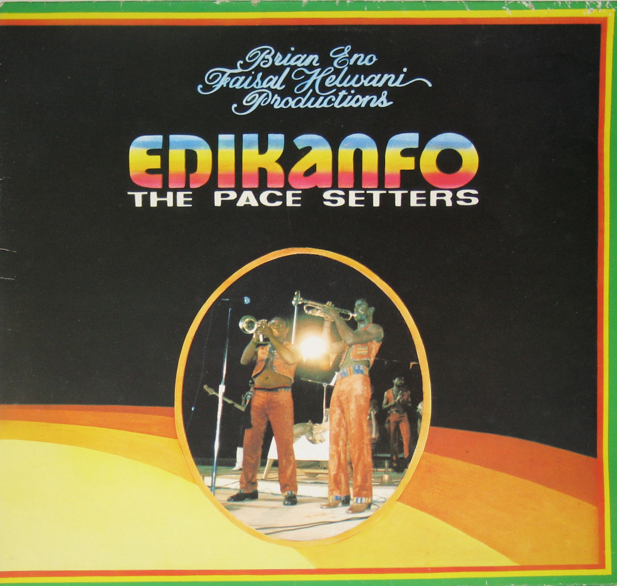 High Resolution Photo EDIKANFO AFRICAN SUPER BAND THE PACE SETTERS BRIAN ENO 