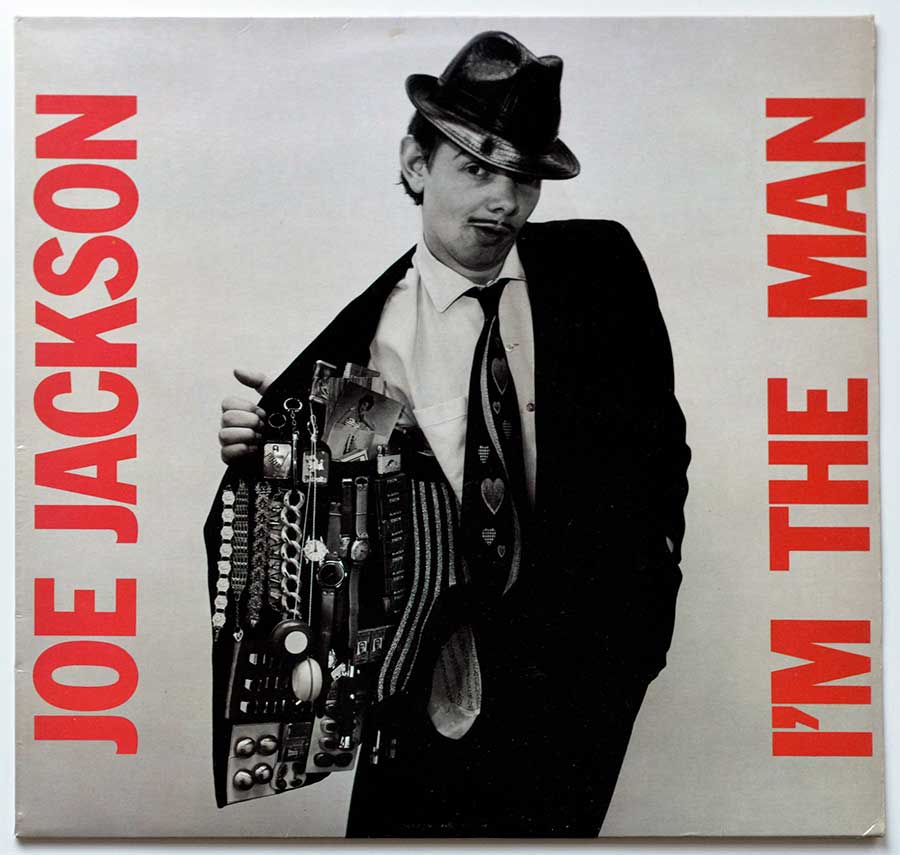 JOE JACKSON - I’m The Man 12" Vinyl LP Album front cover https://vinyl-records.nl