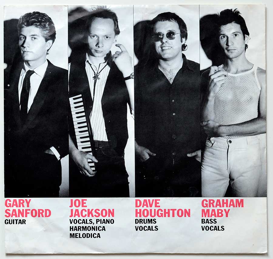 JOE JACKSON - I’m The Man 12" Vinyl LP Album custom inner sleeve