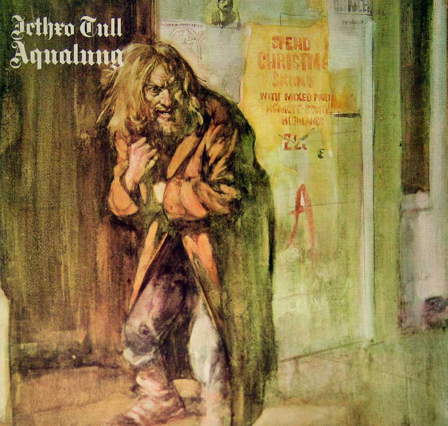 Front Cover Photo Of JETHRO TULL Aqualung Chrysalis German Release Chrysalis 12" VINYL LP ALBUM